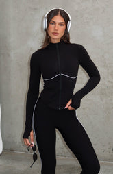 Persistence Jacket Black/White
